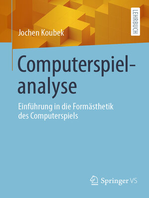 cover image of Computerspielanalyse